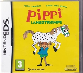 Pippi Langstrømpe Nintendo DS (dansk) (A Grade) (Genbrug)1